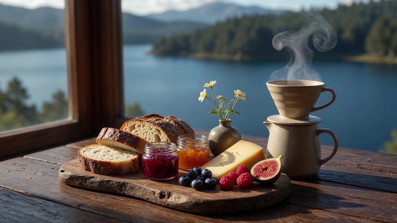 El desayuno de la casa